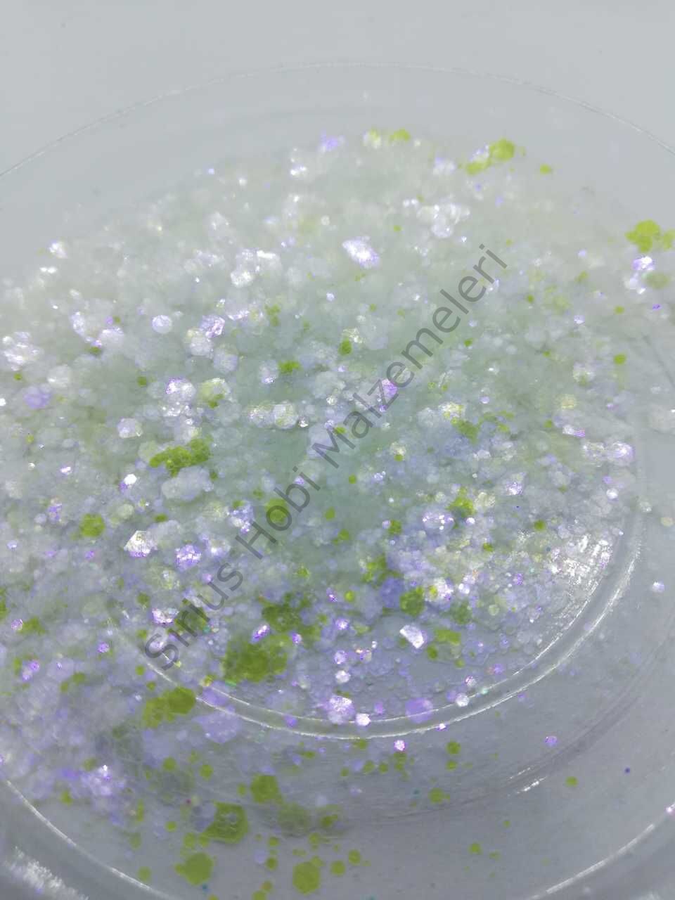 Epoksi Chunky Glitters White Mix 5 gr
