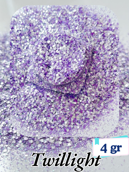 Epoksi- Mum-Makyaj-Tırnak-Sabun Simi Pulu Twilight 4 gr