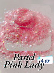Epoksi- Mum-Makyaj-Tırnak-Sabun Simi Pulu Pastel Pink Lady 4 gr