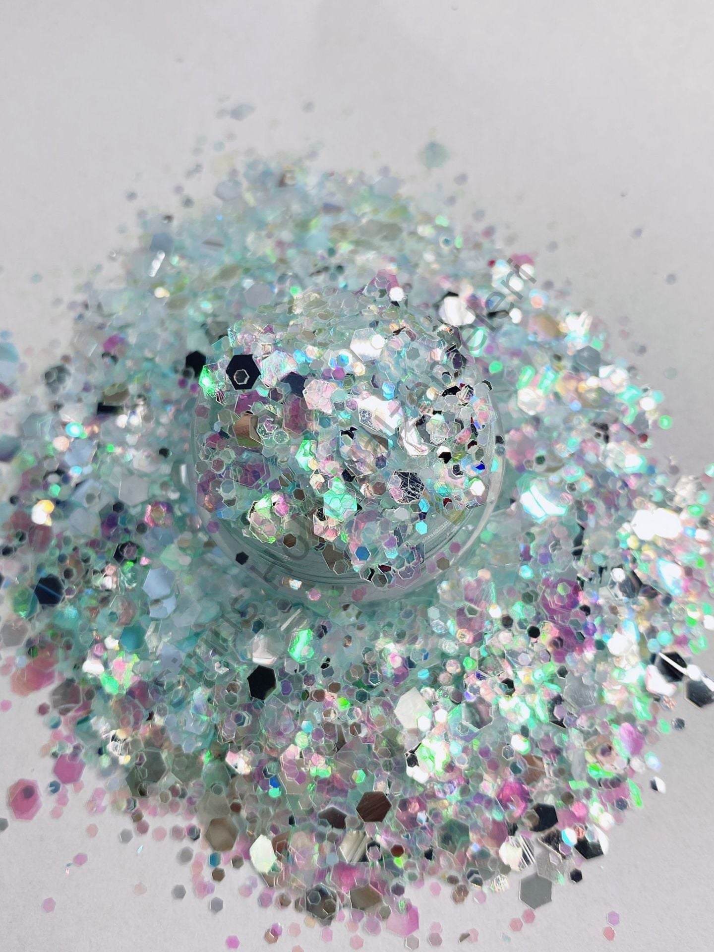 Epoksi Chunky Glitters Opal Turkuaz 4 gr
