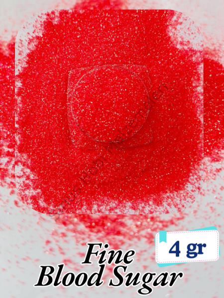 Epoksi- Mum-Makyaj-Tırnak-Sabun Simi Pulu Fine Blood Sugar 4 gr