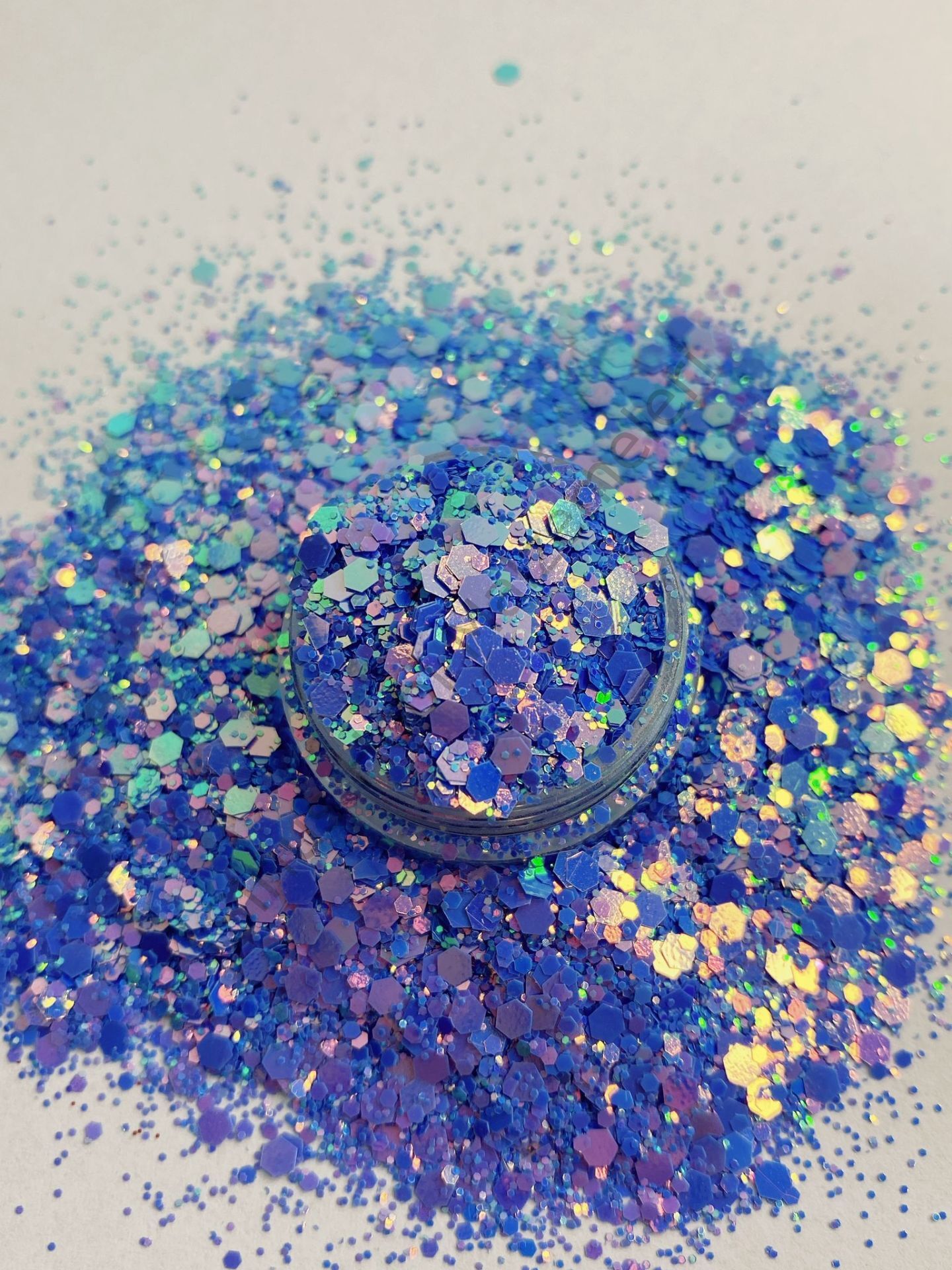 Epoksi Chunky Glitters Hot Purple 4 gr