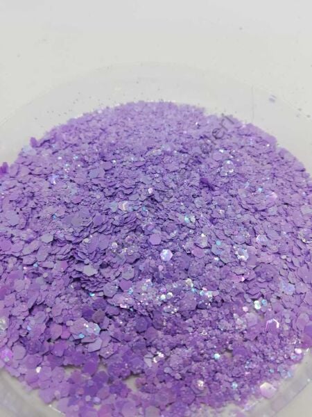 Epoksi Glitters Pastel Lila 5 gr