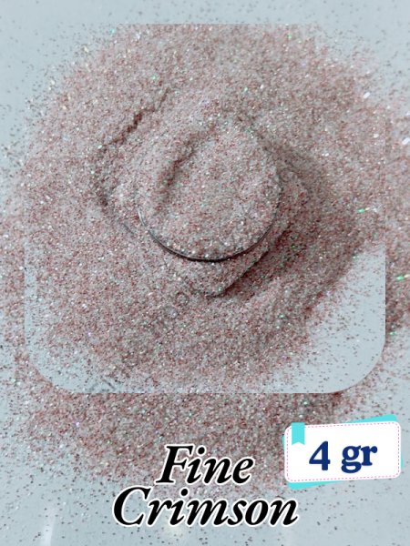 Epoksi- Mum-Makyaj-Tırnak-Sabun Simi Pulu Fine Chrimson 4 gr