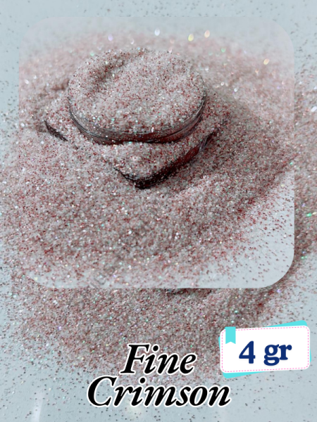 Epoksi- Mum-Makyaj-Tırnak-Sabun Simi Pulu Fine Chrimson 4 gr