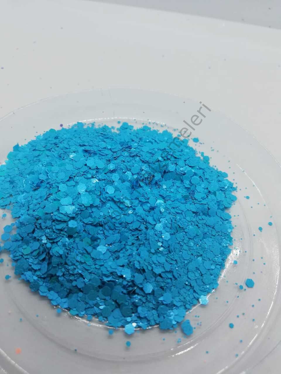 Epoksi Glitters Pastel Blue 5gr
