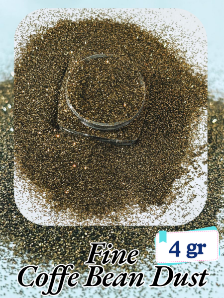 Epoksi- Mum-Makyaj-Tırnak-Sabun Simi Pulu Fine Coffee Bean Dust 4 gr