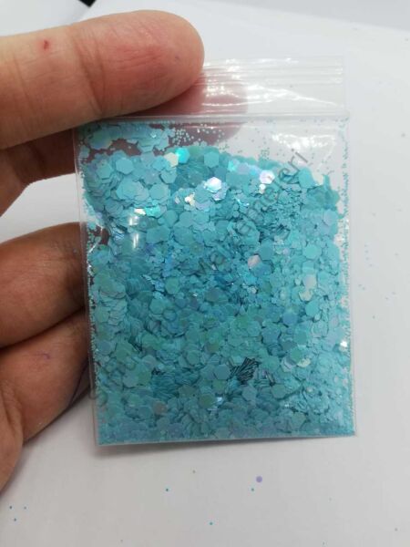 Epoksi Glitters Soft Blue 5 gr