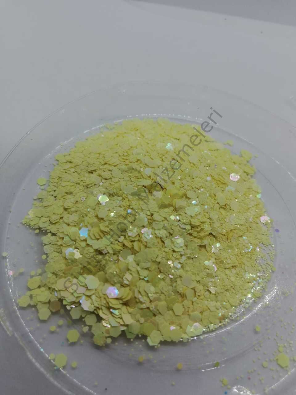 Epoksi Glitters  Soft  Yellow 5 gr