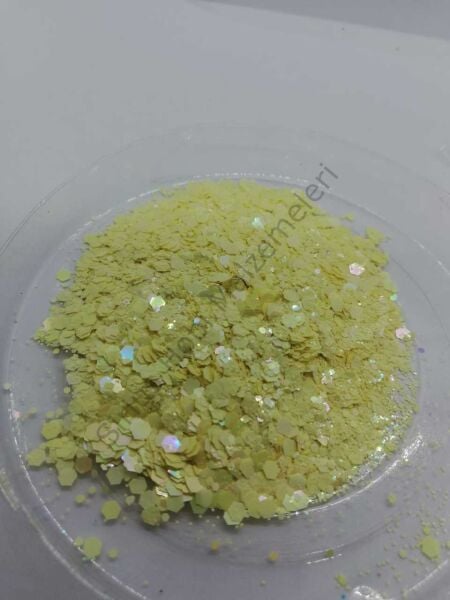 Epoksi Glitters  Soft  Yellow 5 gr