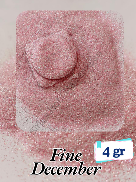 Epoksi- Mum-Makyaj-Tırnak-Sabun Simi Pulu Fine December 4 gr