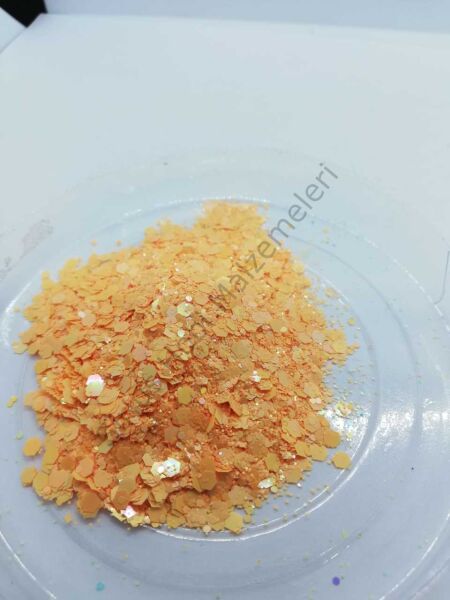 Epoksi Glitters Soft Orange 5 gr