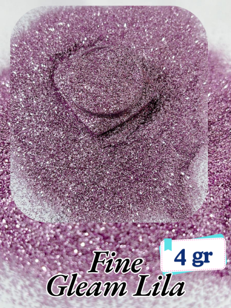 Epoksi- Mum-Makyaj-Tırnak-Sabun Simi Pulu Fine Gleam Lila 4 gr