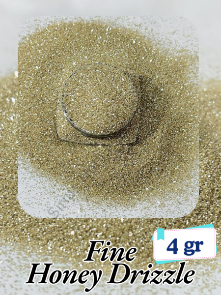 Epoksi- Mum-Makyaj-Tırnak-Sabun Simi Pulu Fine Honey Drizzle 4 gr