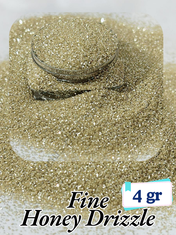 Epoksi- Mum-Makyaj-Tırnak-Sabun Simi Pulu Fine Honey Drizzle 4 gr