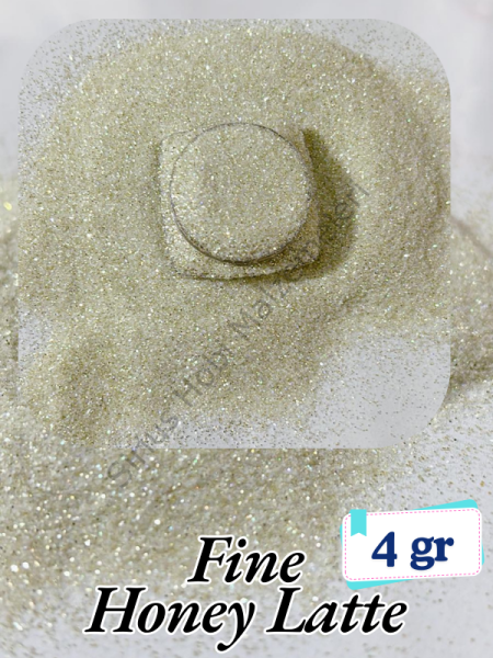 Epoksi- Mum-Makyaj-Tırnak-Sabun Simi Pulu Fine Honey Latte 4 gr