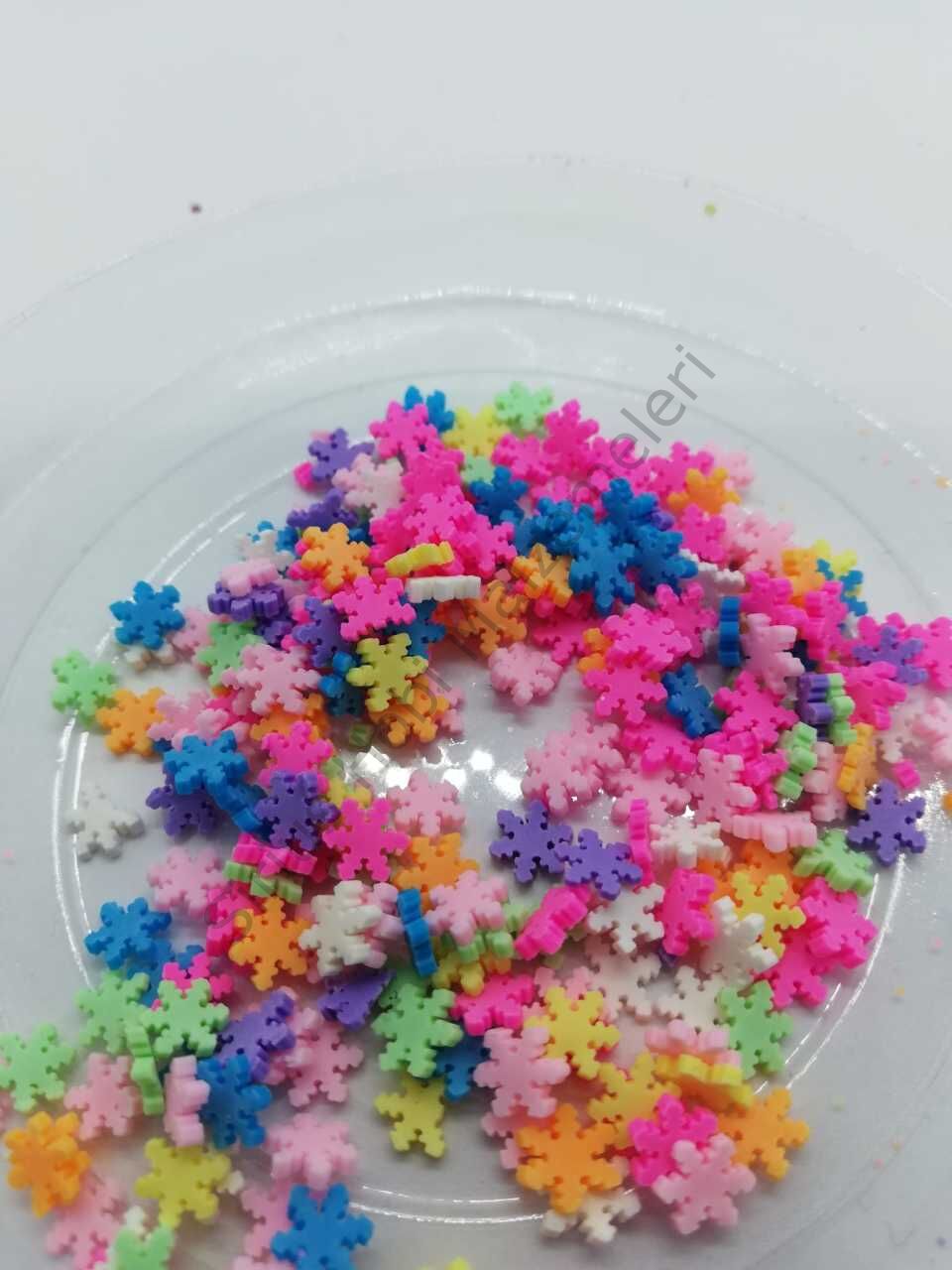 Epoksi Multıcolor SnowFlakes 5gr