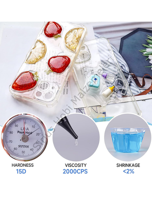 Sirius Soft Tip UV Reçine (Esnek yapı – Yarı elastik)-Hızlı Kürlenen 100ml