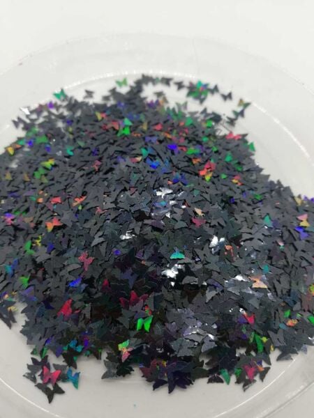 Epoksi Glitters Nightblack Butterfly 5 gr