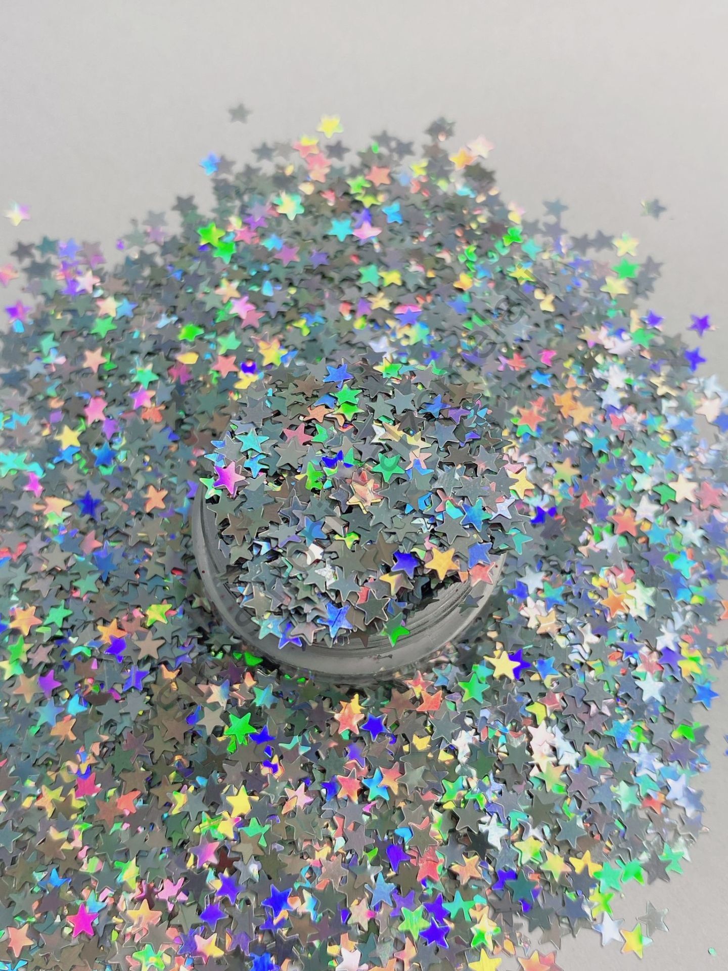 Epoksi Glitters Silver Star 3 gr