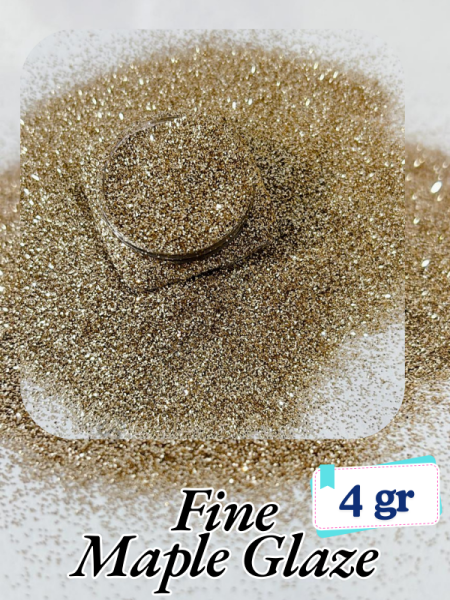 Epoksi- Mum-Makyaj-Tırnak-Sabun Simi Pulu Fine Maple Glaze 4 gr