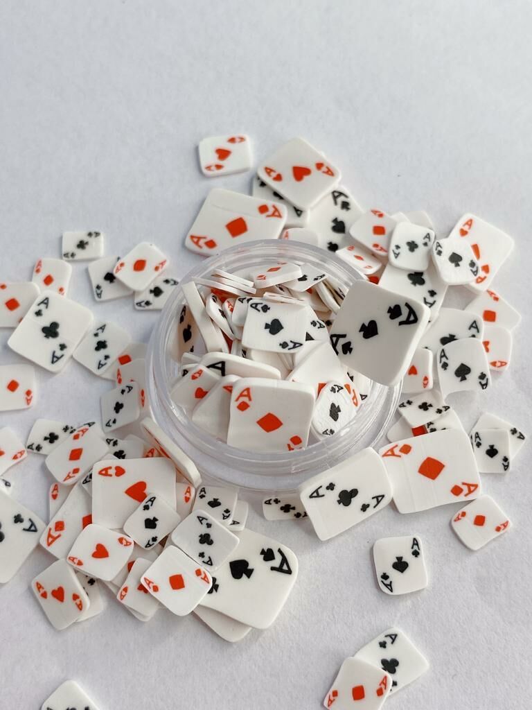 Polymer Clay Playing Card (İskambil Kagıdı) 4gr