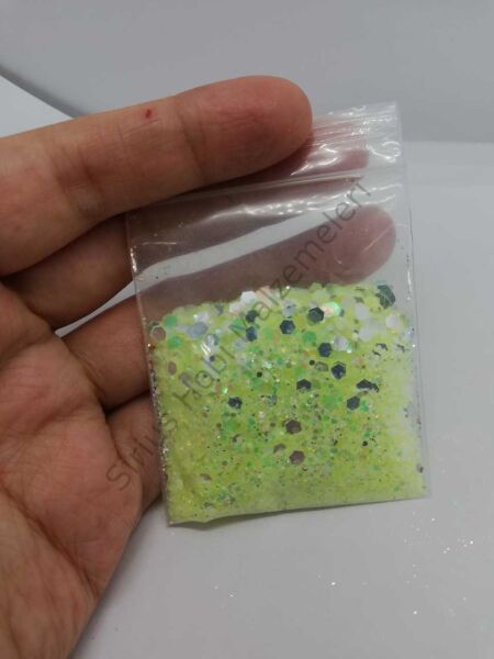 Epoksi Chunky Glitters Lemonade 5 gr
