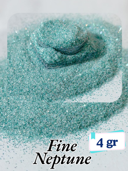 Epoksi- Mum-Makyaj-Tırnak-Sabun Simi Pulu Fine Neptune 4 gr