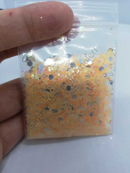 Epoksi Chunky Glitters Sweet Orange 4 gr