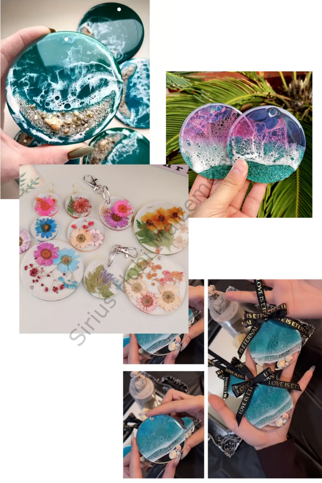 Epoksi Reçine Çoklu Magnet Anahtarlık Silikon Kalıpları