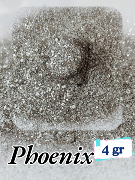 Epoksi- Mum-Makyaj-Tırnak-Sabun Simi Pulu Fine Phoenix 4 gr