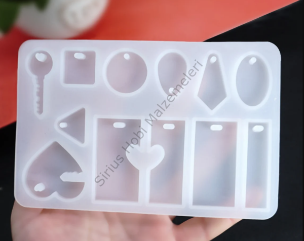 Epoksi Kolye Kalıbı 2