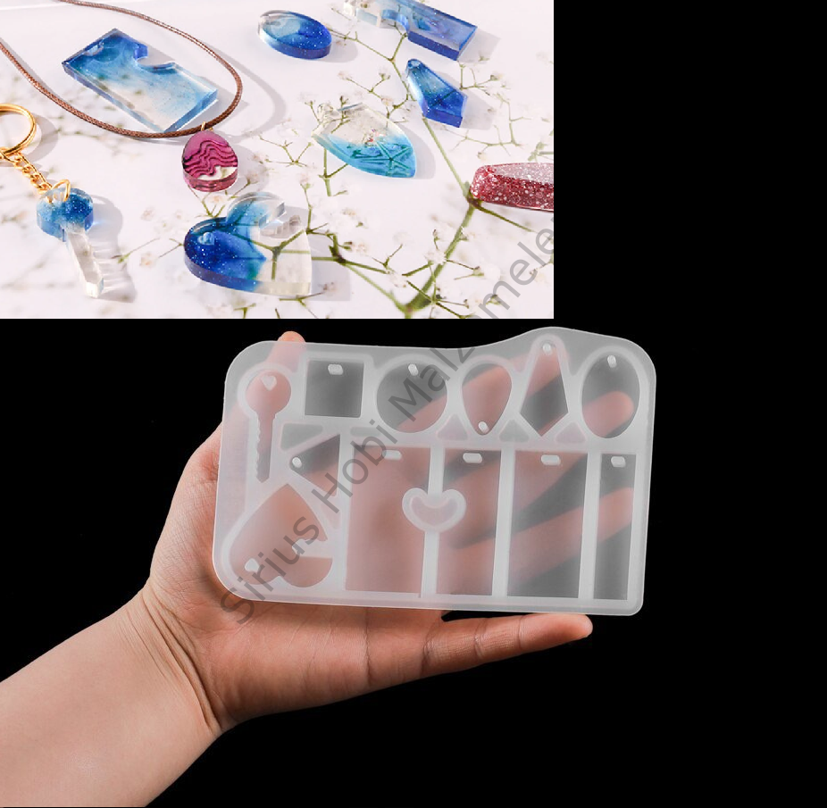 Epoksi Kolye Kalıbı 2