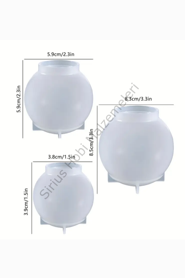 Epoksi Reçine Küre Silikon Kalıpları