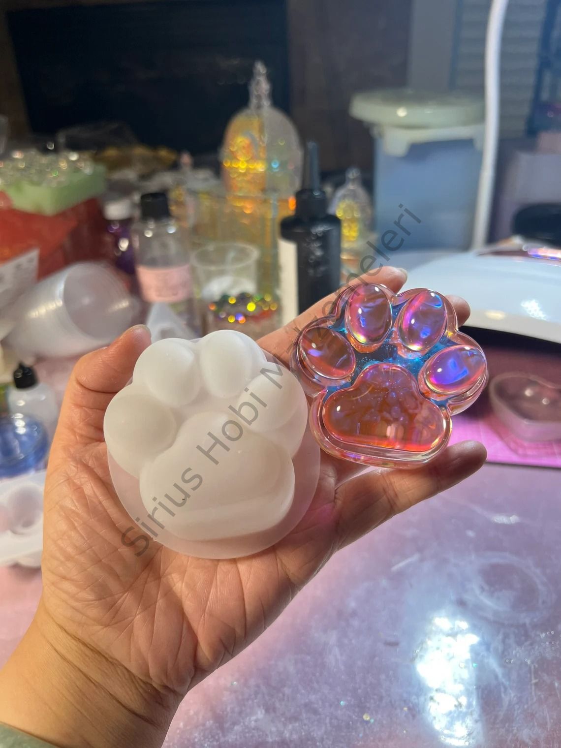 Epoksi Pati Anahtarlık Kalıbı