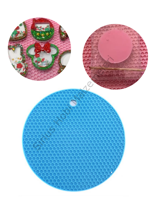 Epoksi 18 cm Silikon Çalışma Matı