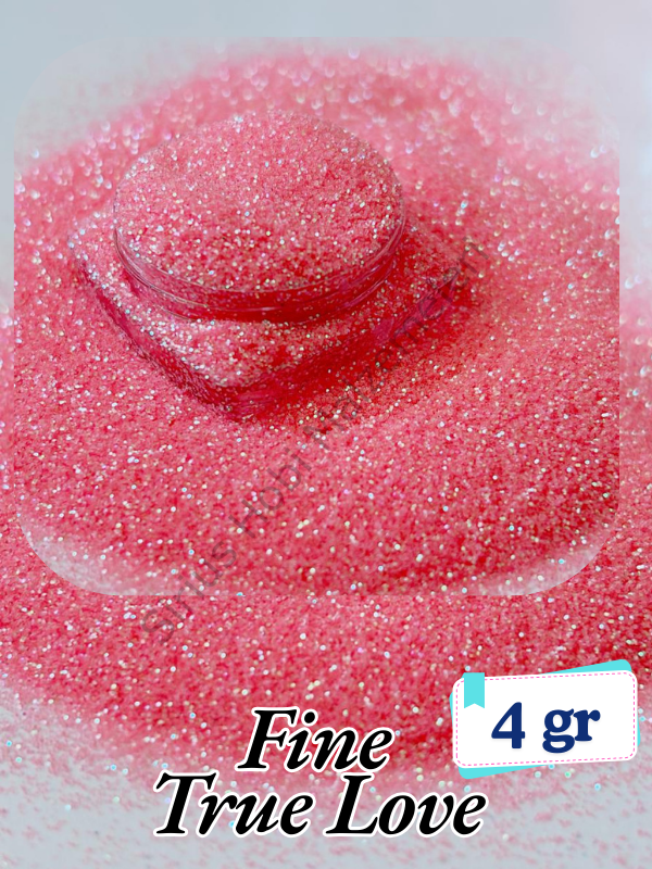 Fine Glitter İnce Toz Sim 4gr – Epoksi, Mum, Sabun, Nail Art True Love