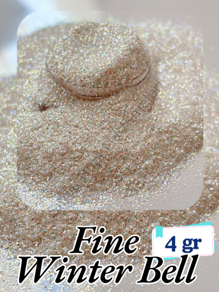 Fine Glitter İnce Toz Sim 4gr – Epoksi, Mum, Sabun, Nail Art Winterbell