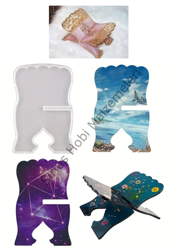 Epoksi 30 cm Rahle SilikonKalıbı 2 adet