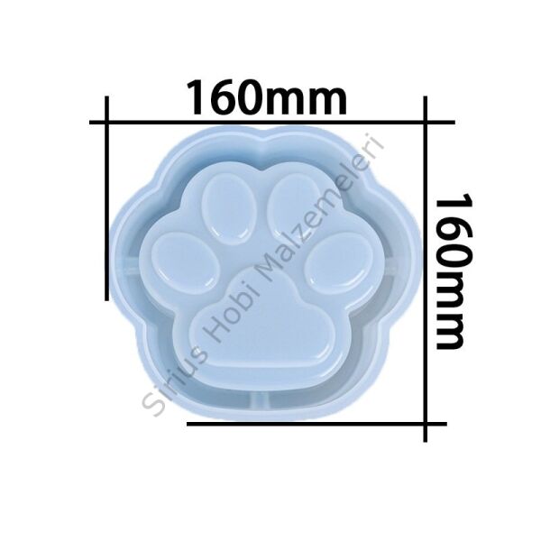 Epoksi Büyük Pati Kutusu Kalıbı