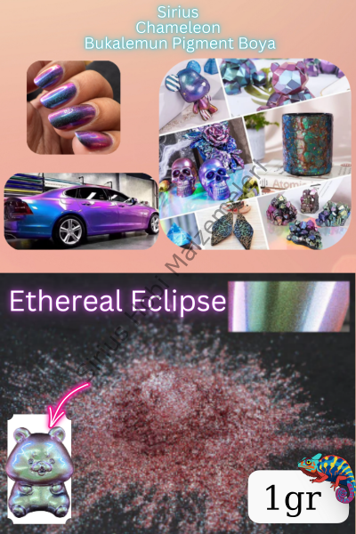 Chameleon Bukalemun Pigment Toz Boya Etheral Eclipse – 1 gr | Epoksi Uyumlu Renk Geçişli Efekt