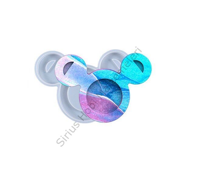 Epoksi Mickey Bardak Altığı Kalıbı