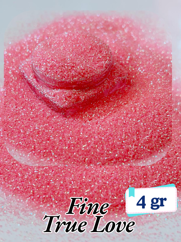 Epoksi- Mum-Makyaj-Tırnak-Sabun Simi Pulu Fine True Love 4 gr