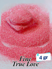 Epoksi- Mum-Makyaj-Tırnak-Sabun Simi Pulu Fine True Love 4 gr