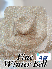 Epoksi- Mum-Makyaj-Tırnak-Sabun Simi Pulu Fine Winter Bell 4 gr