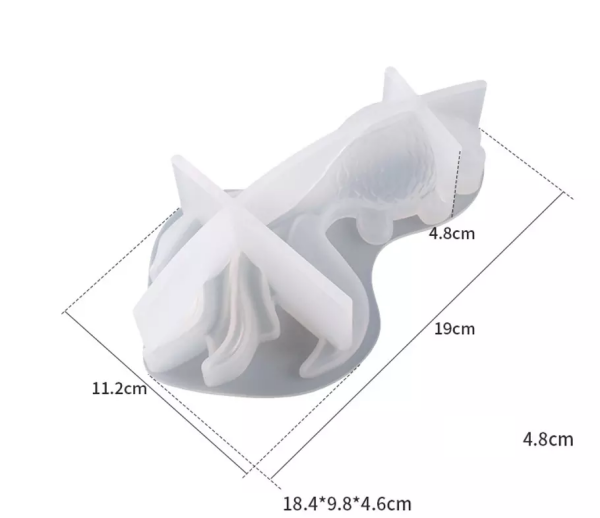 Epoksi 19 cm Büyük Balık Kalıbı