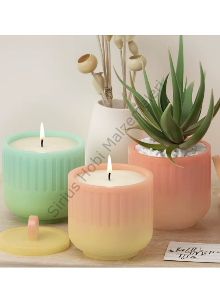 Epoksi Reçine Alçı Kapaklı Kutu Silikon Kalıbı