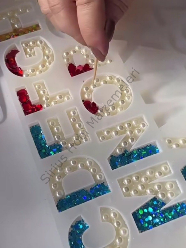 Epoksi Karışık Boyutta Deliksiz Krem İnciler 50 gr