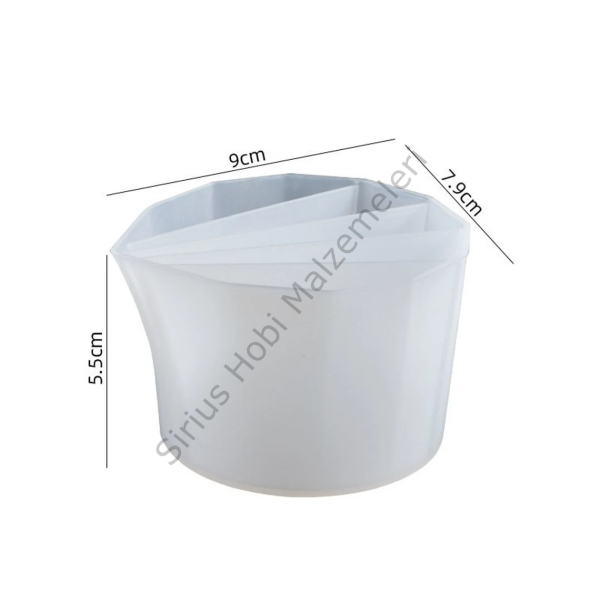 Epoksi 5 Gözlü  Döküm Kalıbı 5 cm