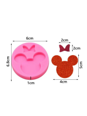 Epoksi Minnie Mouse Anahtarlık Kalıbı